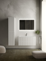 Тумба с раковиной Sancos Snob R 100 см SNR100W bianco