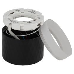 Светильник настенно-потолочный спот ЭРА OL37 BK под GX53 IP20 черный