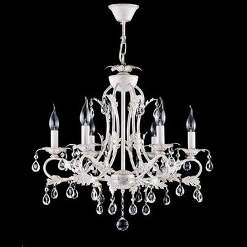 Подвесная люстра FR3040-PL-06-WG белый с золотом Freya Dezi