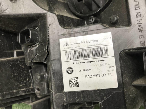 Битая Фара левая BMW X5 G05 (18-23) Laser Light