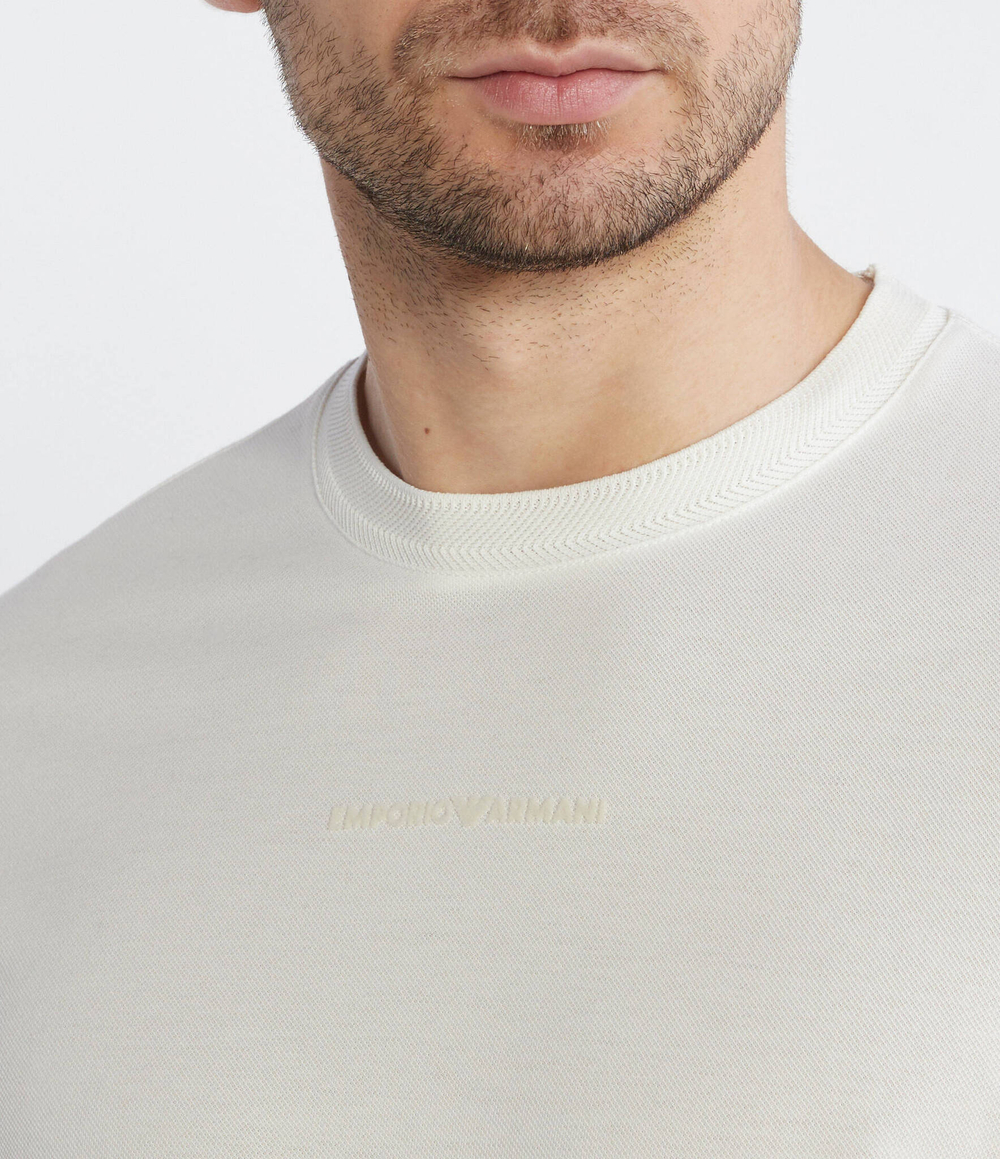 Футболка Emporio Armani - экрю(3D1TC8 1JTKZ)