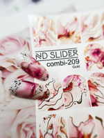 Слайдер-дизайн Nail Design C-209 (золото)