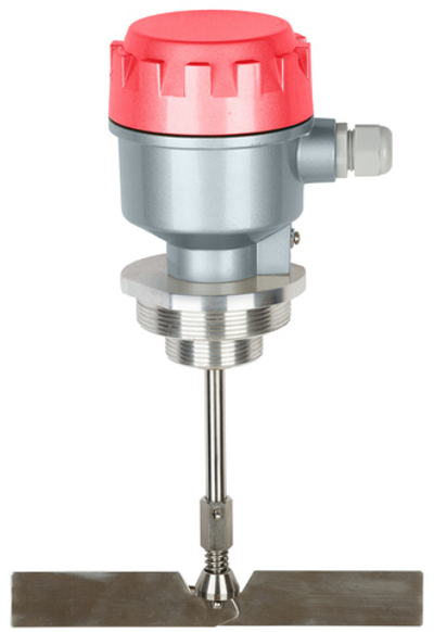 Механический ротационный датчик уровня сыпучих материалов INNOLEVEL IL-LDS-N (24 VAC) в алюм. корпусе, -40 +80 С, Рmax=0.8 bar, 24 VAC, IP65, лопасть складная двусторонняя 28х200 мм, нерж. сталь