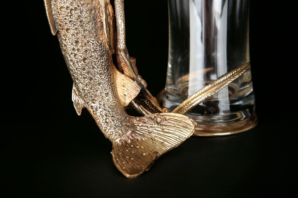 Бокал для пива "Рыба Форель"