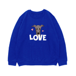 Свитшот "Левретка - LOVE"