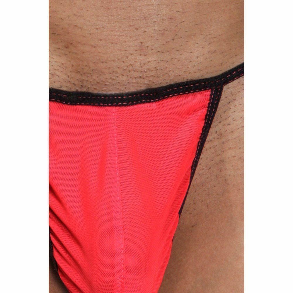 Мужские трусы стринги красные Cosmos Colors NN01RS