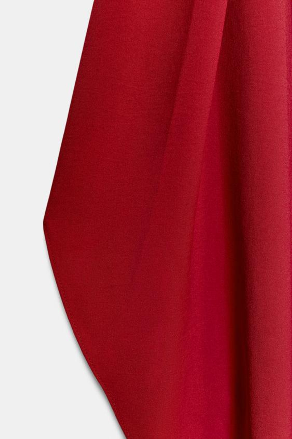 ZARA ЛЕГКИЕ БРЮКИ С РАЗРЕЗАМИ, ВИШНЕВЫЙ