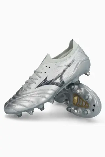 Бутсы Mizuno Morelia Neo IV Beta Japan Mix - серебряный