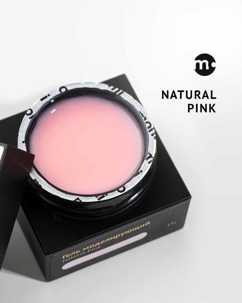 Monami, Smart Gel Natural Pink , 15 g