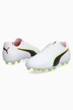 Бутсы Puma King 20 Match FG/AG - белый
