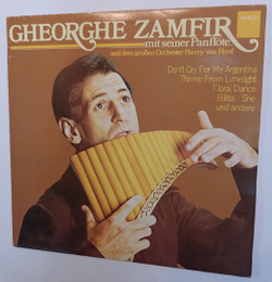 Винтажная виниловая пластинка Gheorghe Zamfir Gheorghe Zamfir Mit Seiner Panflote (GDR 1983)