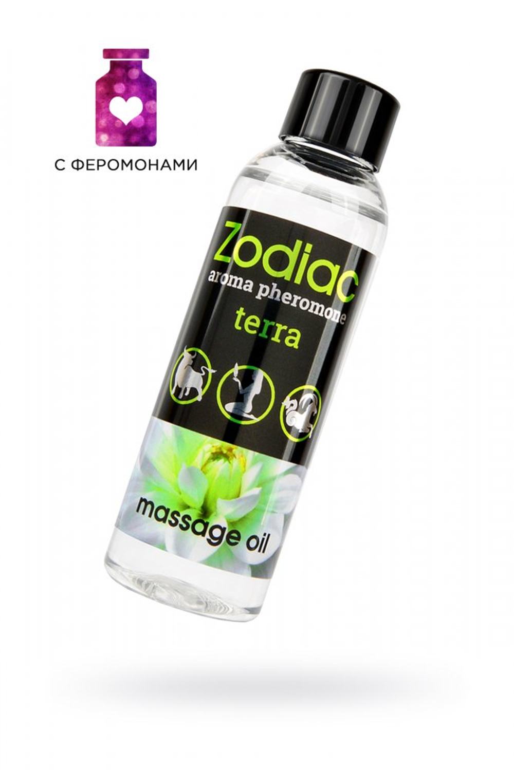 Массажное масло с феромонами Zodiac terra 75 мл