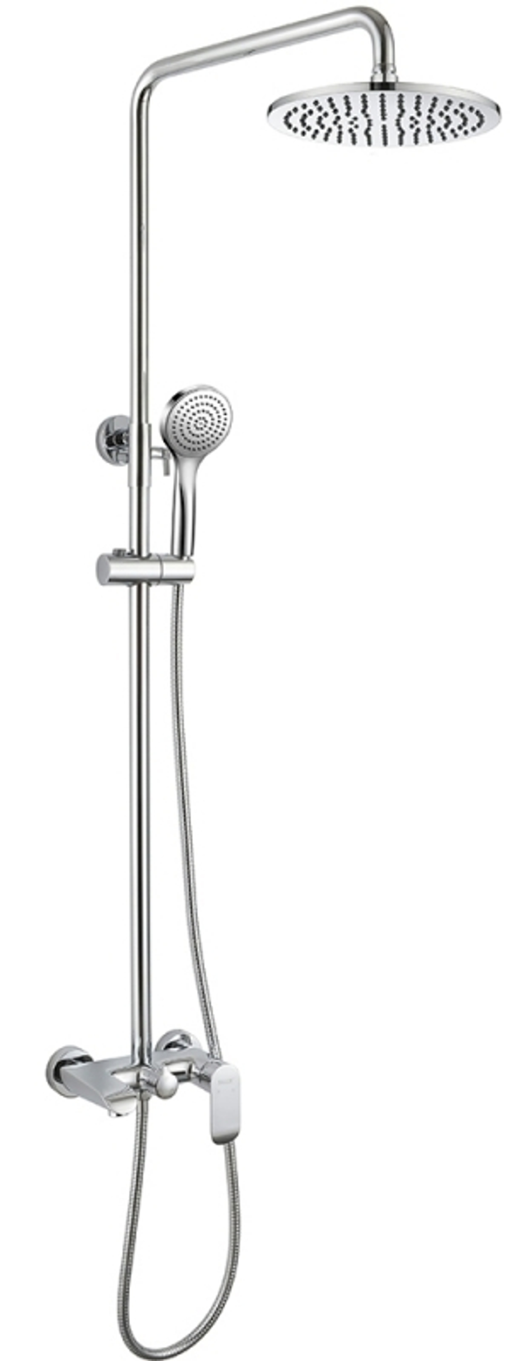 ДУШЕВАЯ КОЛОННА СО СМЕСИТЕЛЕМ ДЛЯ ВАННЫ BRAVAT PURE F6335369CP-A-RUS