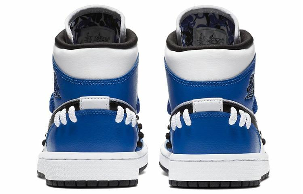 Кроссовки Jordan Air Jordan 1 Mid Se "Game Royal" (Женская размерная сетка)