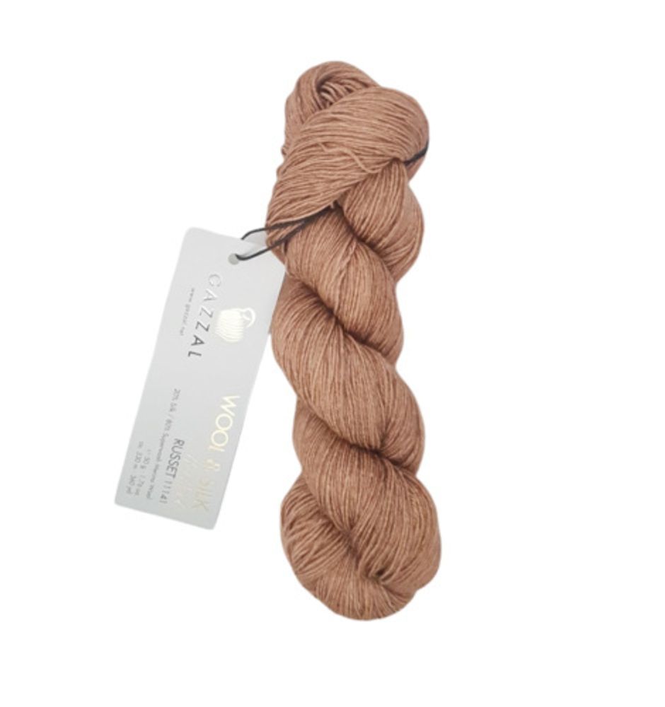 Пряжа Gazzal Wool and Silk (11141)