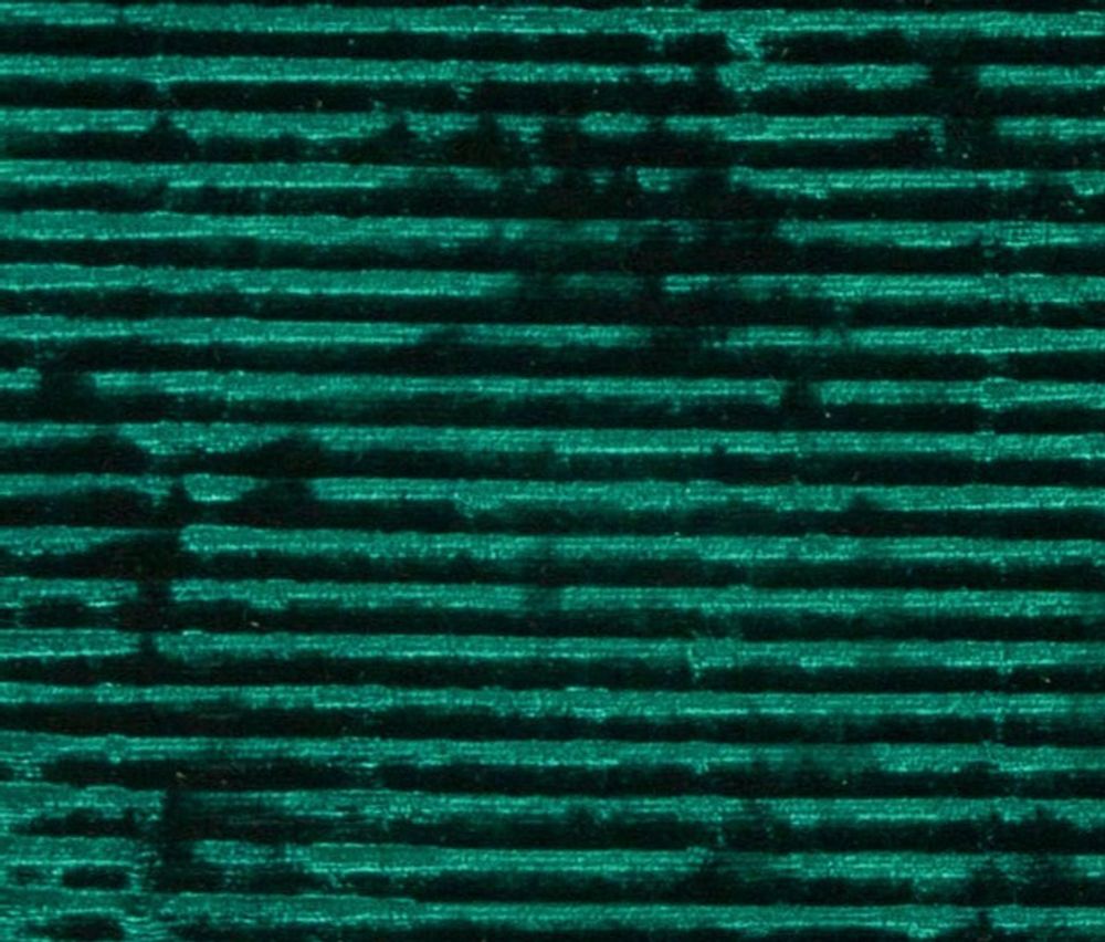 Бархат плиссе, 310 гр/м2, 100 % п/э, 150 см, малахитовый