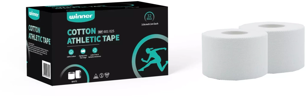 Тейп Winner жесткий спортивный, 3,8 см*10 м (32шт/уп)