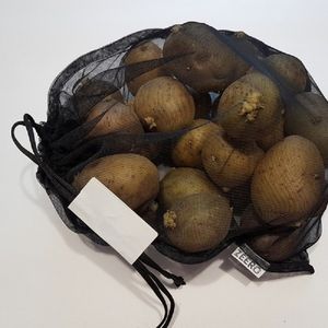 Экомешочек большой (чёрный) 30х35 см