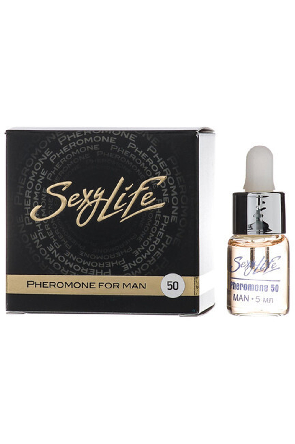 Концентрат феромонов для мужчин "Pheromone 50" 5 мл (Цвет: прозрачный)