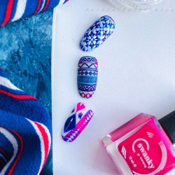 Пластина Swanky Stamping 022