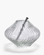 Ваза Serax °04 transparent Josephine, со стеклянной трубочкой