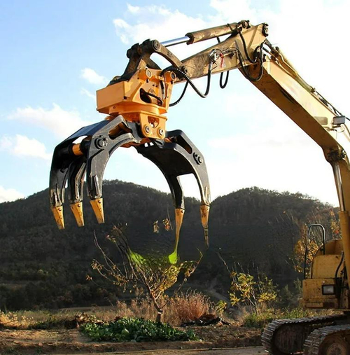 Универсальный захват на Экскаватор Liebherr