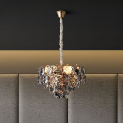 Люстра Rivoli Rike 1023-208 8 * Е14 40 Вт хрусталь классика | Rivoli