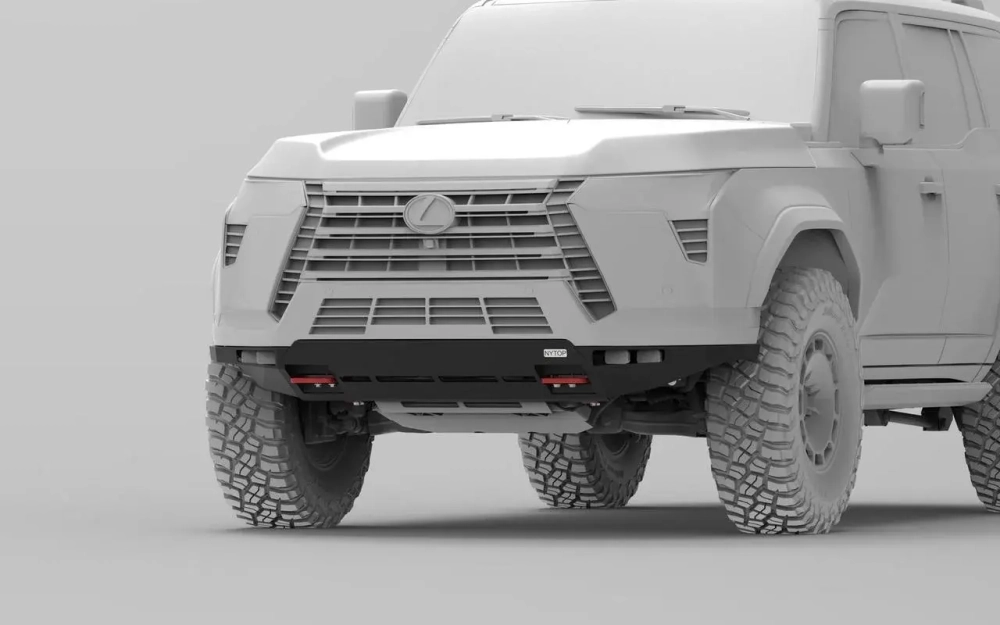 Силовой бампер для Lexus GX 550 GX550 2024+ Лексус силовой обвес стальной бампер