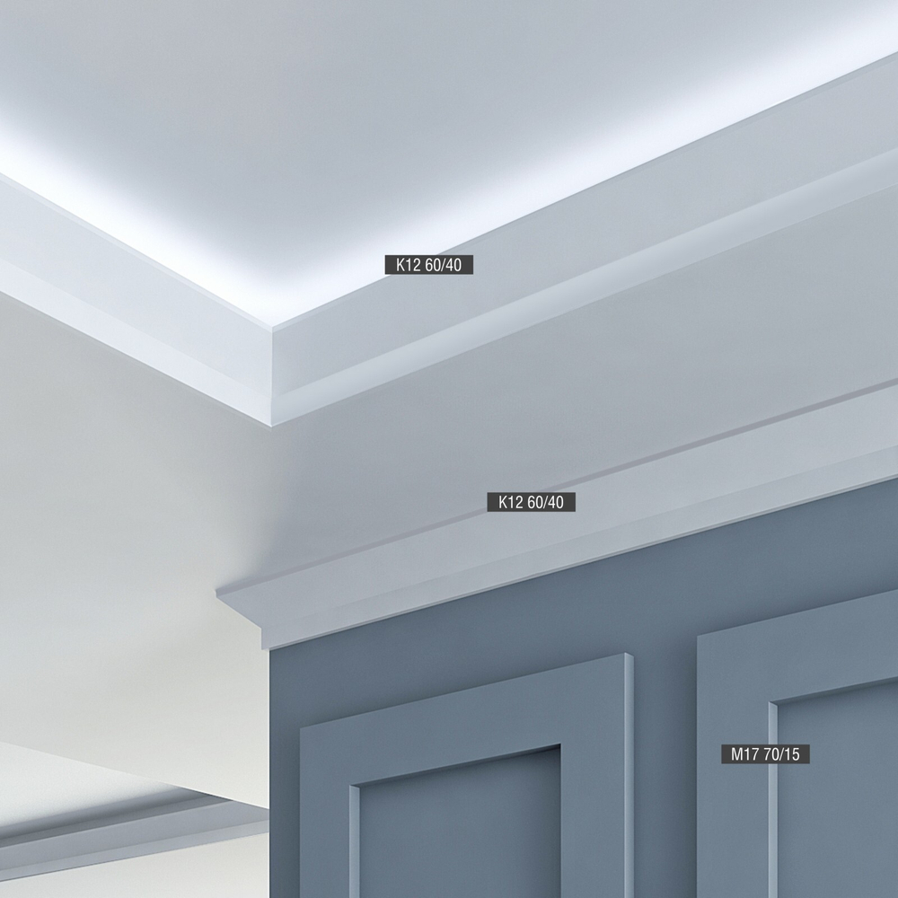 bello deco Молдинг XPS М 17 (70x15) 00-00104208