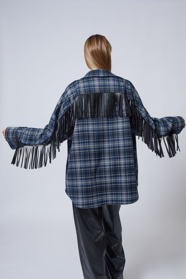 РУБАШКА С БАХРОМОЙ