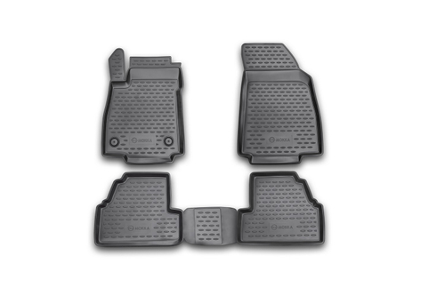 Коврики в салон для OPEL Mokka, 2012- 4 шт. (полиуретан) ORIG.37.28.210K