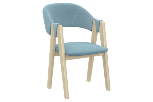 Стул обеденный (гнутая спинка) 1кат венге BRAVO GREY Элегия