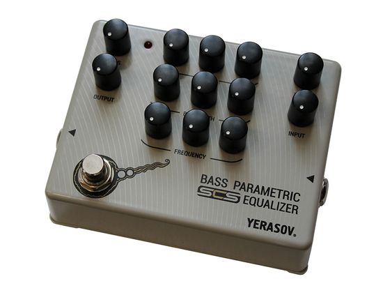 Педаль эффектов для бас-гитары, Yerasov SCS-PQ-10B Parametric Equalizer