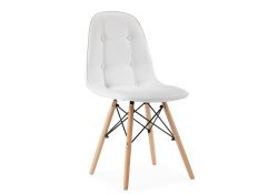 Деревянный стул Kvadro white