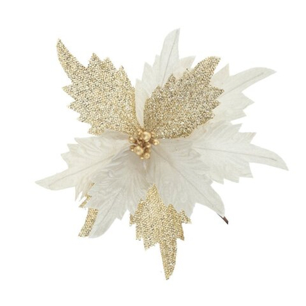 GAEM Цветок искусственный "Пуансеттия", L29 W29 H33,5 см