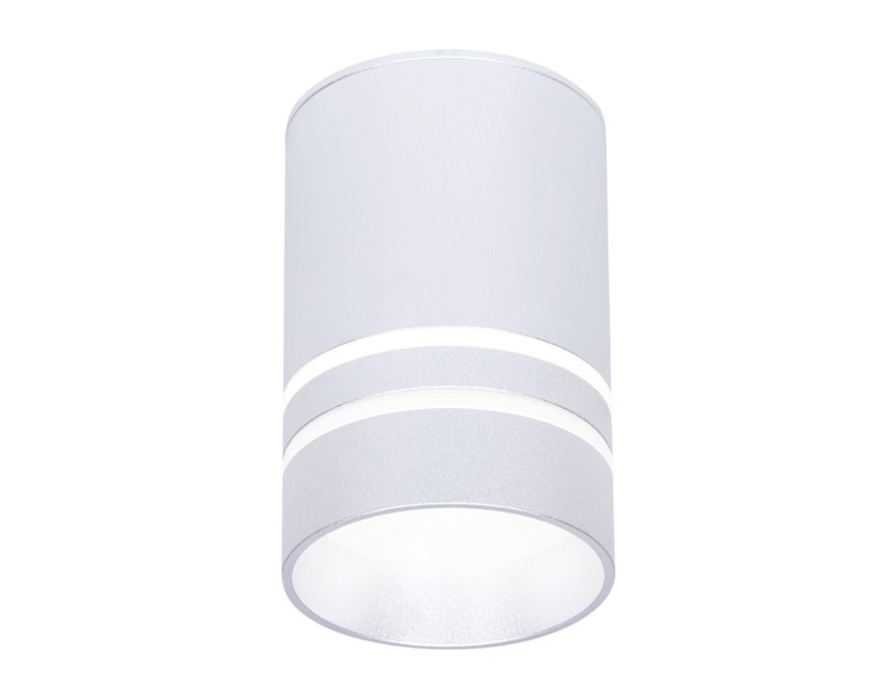 Накладной светодиодный точечный светильник TN236 SL/S серебро/песок LED 4200K 5W D60*100