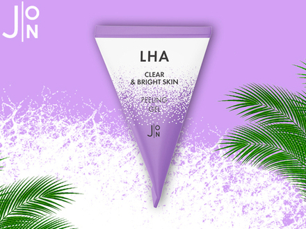 J:on Гель-пилинг для лица - LHA clear&bright skin peeling gel, 5г*20шт