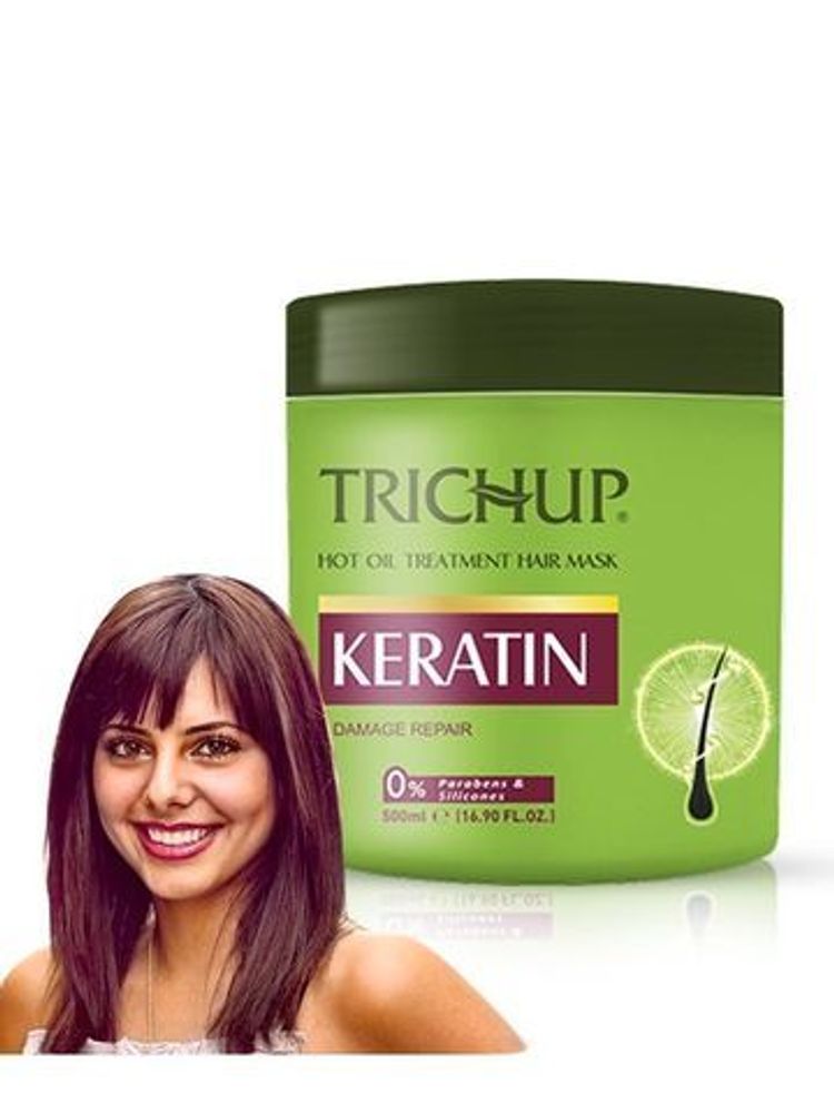 Маска для волос Vasu Trichup Keratin с Кератином, 500 мл