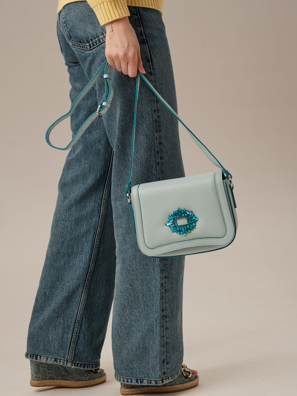 Сумка Azaro 30748 голубой айсберг