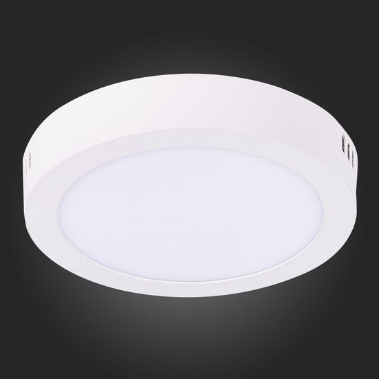 ST112.542.12 Светильник настенно-потолочный Белый LED 1*12W 4000K 795Lm Ra80 120° IP20 D160xH28 90-2 Накладные светильники