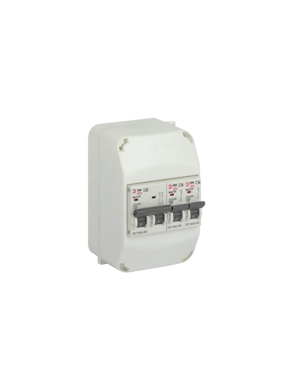 Корпус пластиковый навесной ЭРА SIMPLE КМПн 1/4 IP20 бел. ЭРА Б0062282