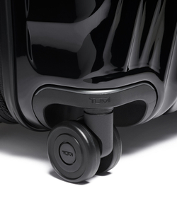 Чемодан большой расширяемый на 4 колесиках/Black