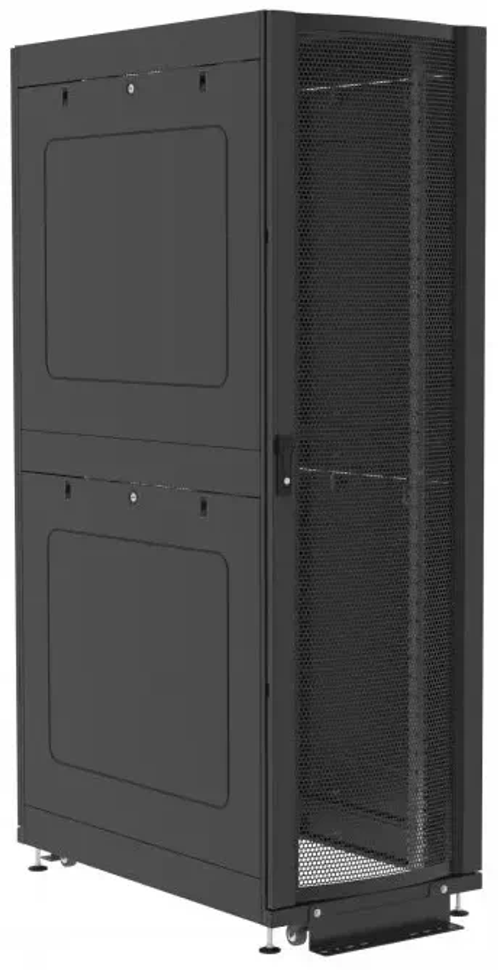 Шкаф напольный 19", 42U Filum FL-DC-426107P2P2M-BK
