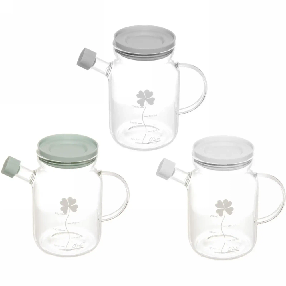 Ёмкость стеклянная 250мл для масла и уксуса «O'lala» 14,9*9*13,6см