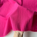 Хлопок "под Лён" Фуксия