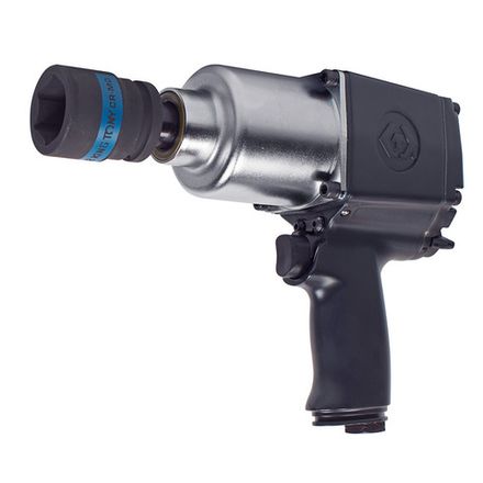 Цена на KING TONY (P33621-075B) Гайковерт пневматический ударный 3/4", 1085 Нм, в комплекте 3 ударные головки