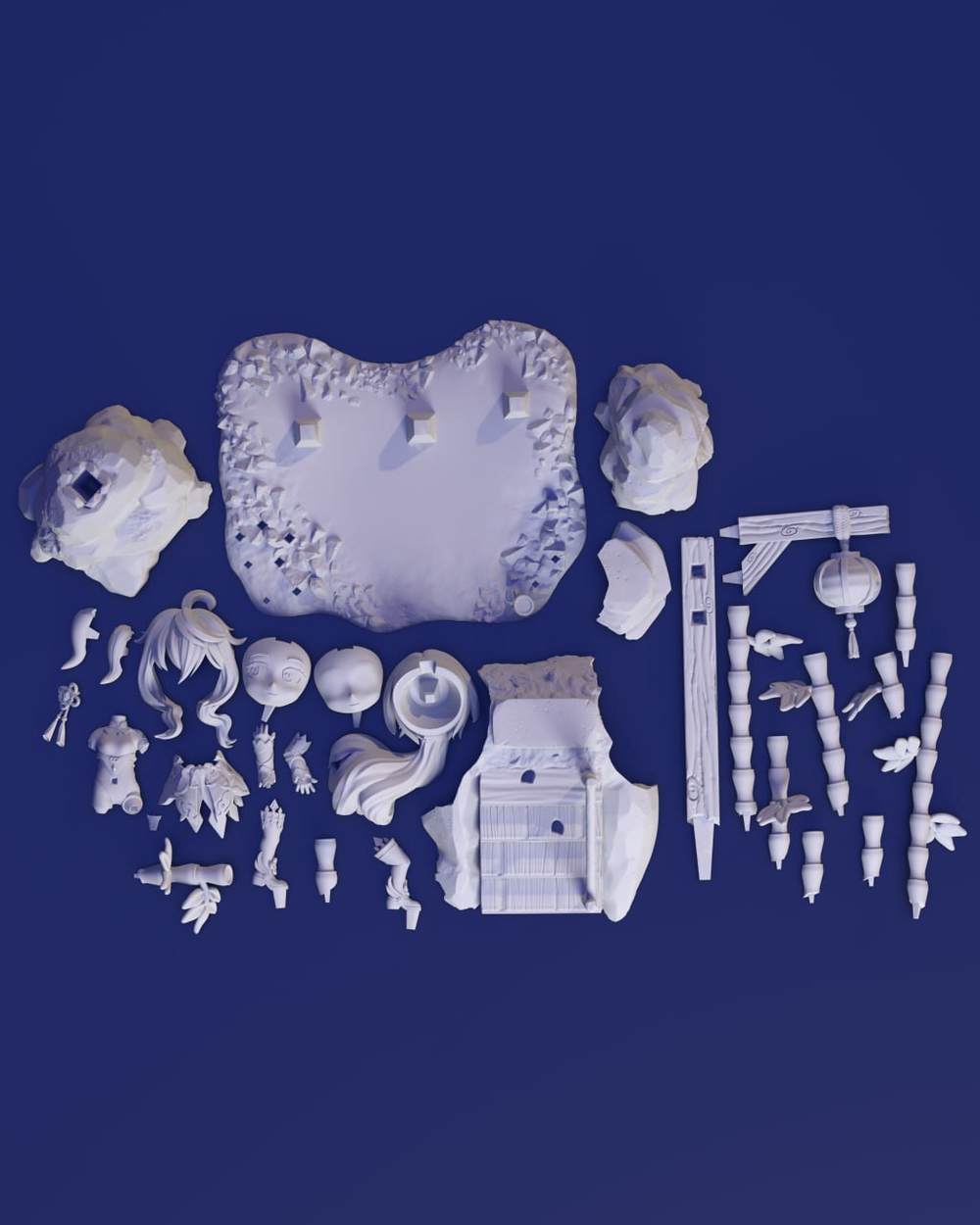 Гань Юй Genshin Impact Фигурка Чиби