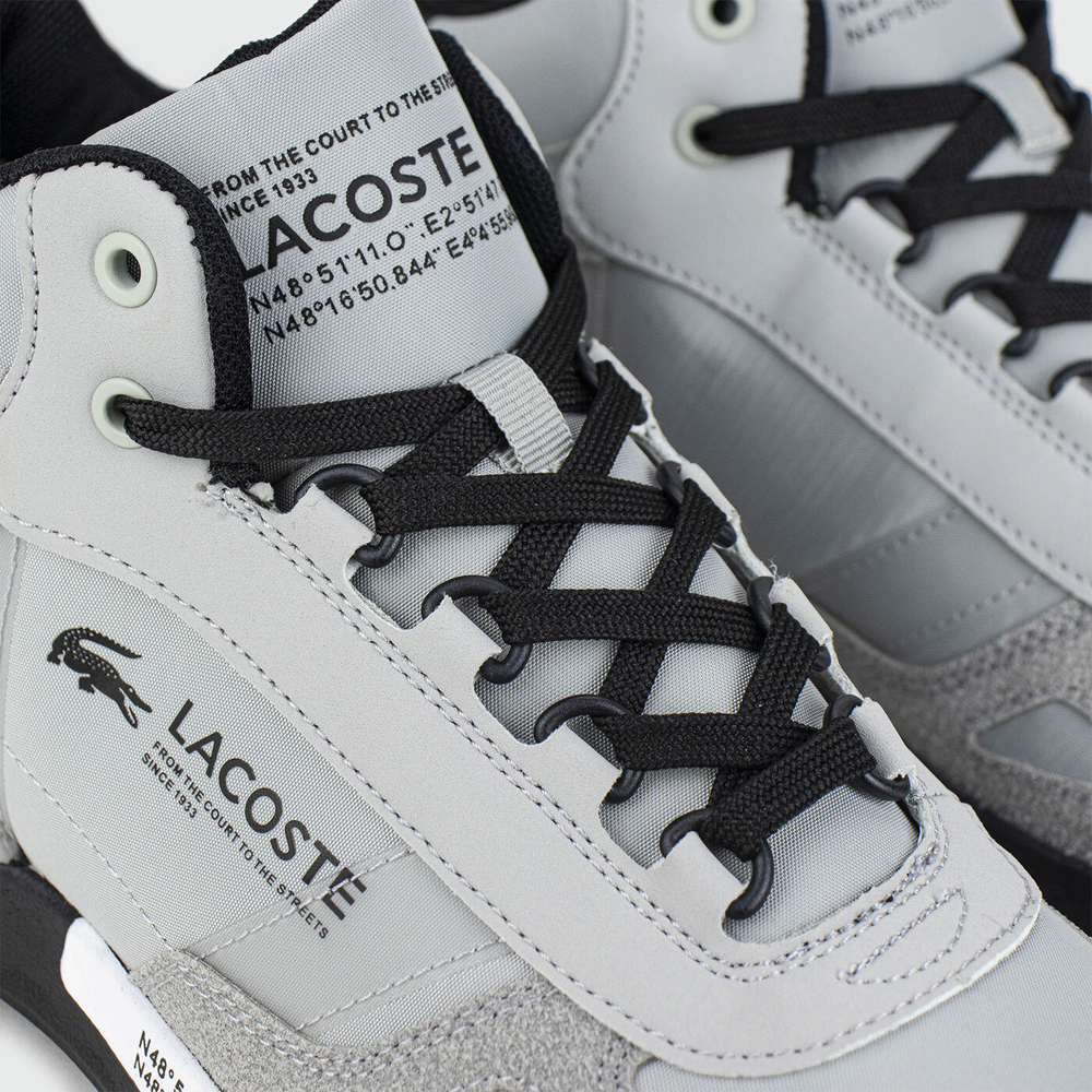 Кроссовки Lacoste Elite Active 224 Mid Grey Black Thermo