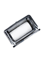 Ведро мусорное с ёршиком, внутр ведро, туалетная бумага, JAH-532, 7л (золотой)