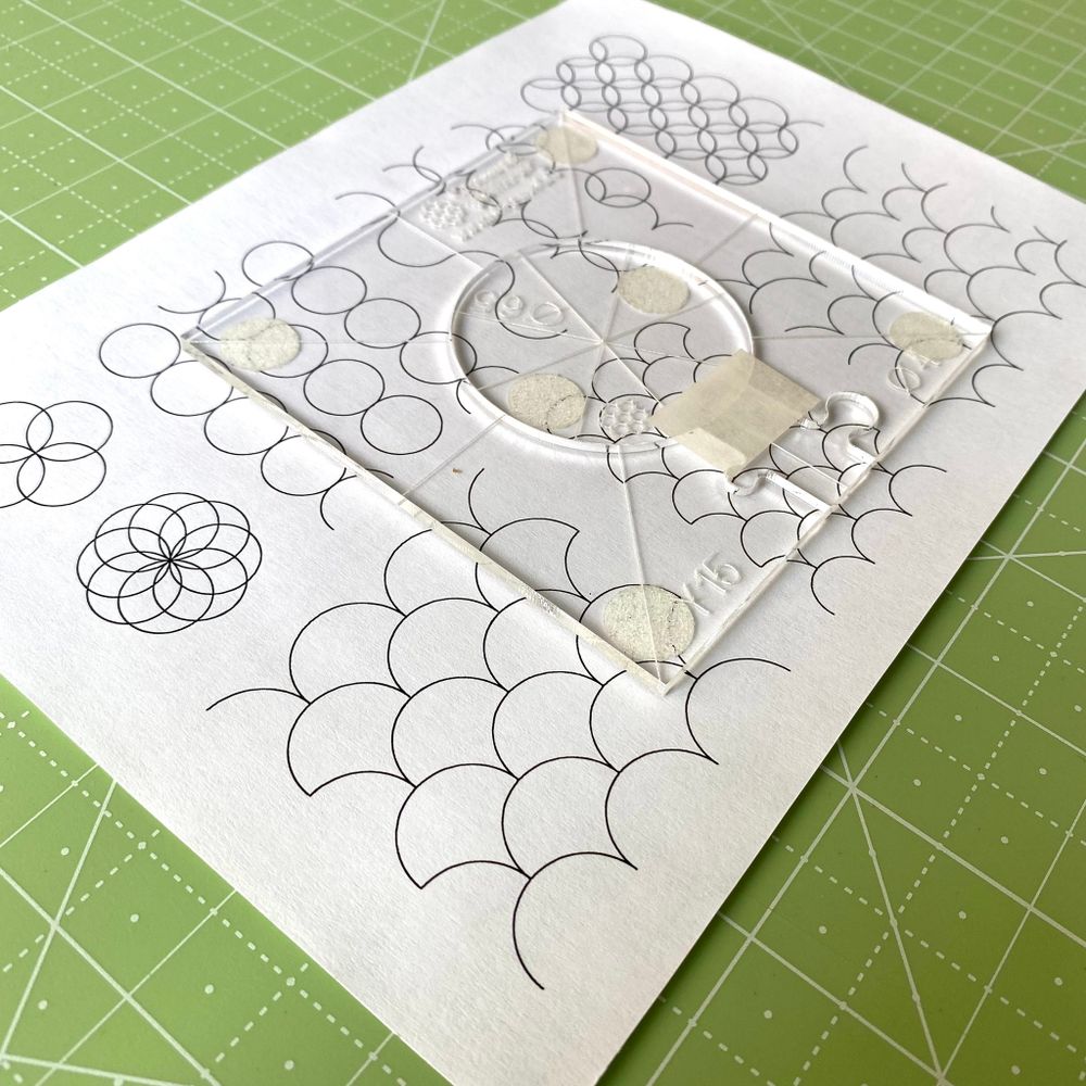 Линейка для стежки №15, 3 мм (арт. Y15)